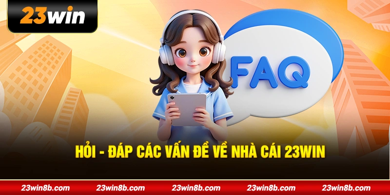 Hỏi - Đáp các vấn đề về nhà cái 23WIN